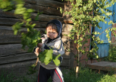 Przygotowania do Kusta (tradycyjne święto okresu wiosenno-letniego), Swarycewicze 2010. Fot. Oleksiy Nahornyuk
